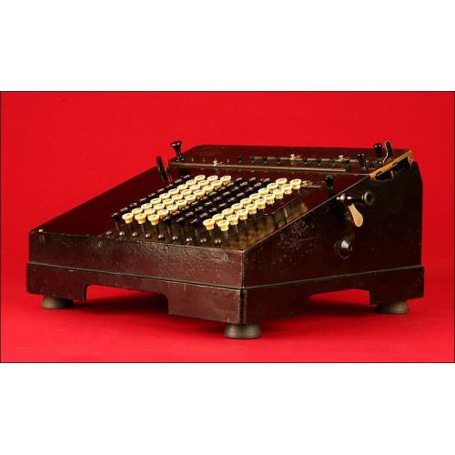 Beautiful Archimedes Calculator No. 3, 1913, Works Perfectly.