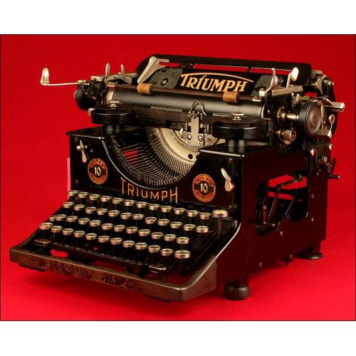 Antique Triumph Typewriter, Year 1926.