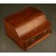 Rare American Typewriter London Blick 7, Year 1906. With Aluminum Case