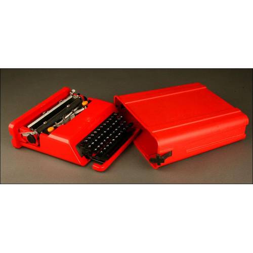 Máquina de Escribir Olivetti Valentine. Año 1.969. En Muy Buen Estado de Conservación y Funcionamiento
