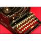 Rare Rex Visible Typewriter No. 4. USA, 1914. Original and Working.