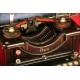 Rare Rex Visible Typewriter No. 4. USA, 1914. Original and Working.