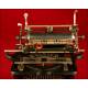 Antique American Remington Typewriter No. 6. Manufactured in 1906. Working
