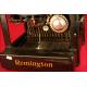 Antique American Remington Typewriter No. 6. Manufactured in 1906. Working