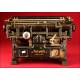Máquina de Escribir Olivetti M40. Italia, 1.940. Bien Conservada, Funciona de Maravilla