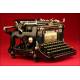 Máquina de Escribir Alemana Continental Standard. Año 1.910. En Perfecto Funcionamiento