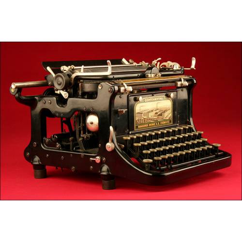 Máquina de Escribir Olivetti M40. Italia, 1.940. Bien Conservada, Funciona  de Maravilla