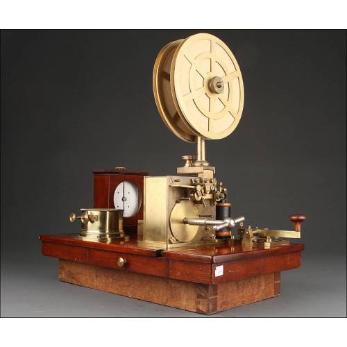 Large Telegraph Table, 1880