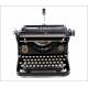 Preciosa Máquina de Escribir Ideal C de los Años 30 del Siglo XX. Fabricada en Alemania. Funcionando