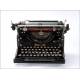 Antique Underwood Typewriter No. 5 with Spanish keyboard. United States, Circa 1920