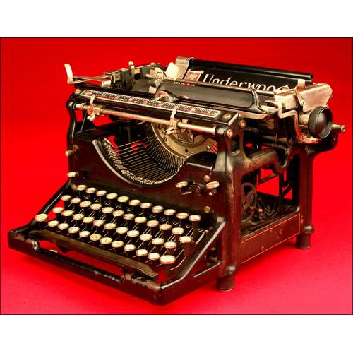 Original Máquina de escribir Underwood 5, ca. 1915.