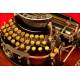 Rare Typo Typewriter, France ca. 1908.