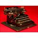 Magnificent Diamant Typewriter, 1st 1/3 of the 20th century.