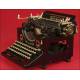 Máquina de Escribir Triumph en Perfecto Estado Estético y Funcional. Modelo fabricado en 1911.