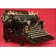 Triumph Typewriter in Perfect Aesthetic and Functional Condition. Model manufactured in 1911.