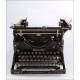 Impresionante Máquina de Escribir Underwood Nº5, Funcionando. EEUU, 1925