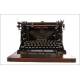 Antigua Máquina de Escribir Underwood Funcionando Muy Bien. Nueva York, 1913