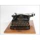 Elegant Senta Portable Typewriter. Germany, Circa 1920. Original Case