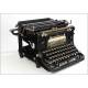 Antique Continental Standard Typewriter. Germany, 1915. Works Very Well