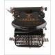 Preciosa Máquina de Escribir Adler 7 Muy Bien Conservada. Alemania, 1915