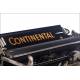 Fantastic Continental Typewriter Very Well Preserved. Germany, 1930's
