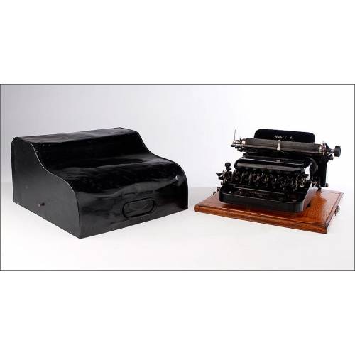 Magnífica Máquina de Escribir American Modelo 8, Bien Conservada. EEUU, Circa 1908
