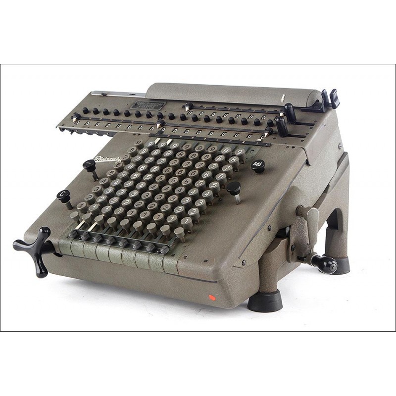 Magnificent Rheinmetall Calculator from the 40s and 50s. Well Preserved and Working