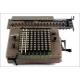 Magnificent Rheinmetall Calculator from the 40s and 50s. Well Preserved and Working