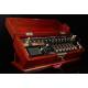 Fantastic Bunzel-Delton Arithmometer in perfect working order. Austria, 1909. Original Case
