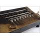 Swiss Calculator MADAS of the Year 1913. With Automatic Division. Smooth Operation. With Lid.