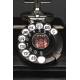 Original Teléfono Vintage Fabricado en Dinamarca en los Años30. Adaptado y Funcionando