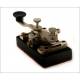 Attractive Morse Key For Telegraph Station. 20's-30's 20th Century