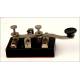 Attractive Morse Key For Telegraph Station. 20's-30's 20th Century