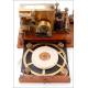 Magnificent Telegraph of the Administration of the Prussian Empire. Germany Circa 1890