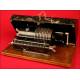 Brunsviga B System Odhner Calculator, 1907. In perfect working order.