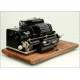 Beautiful Triumphator C Mechanical Calculator with Original Cover. Germany, 20's-30's