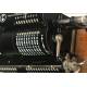 Preciosa Calculadora Mecánica Triumphator C con Cubierta Original. Alemania, Años 20-30