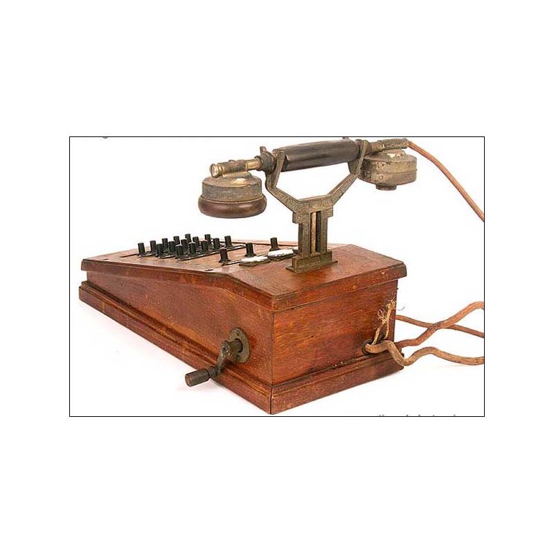 Antigua centralita telefónica. 1915.