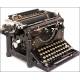 Máquina de escribir Underwood, funcionando perfectamente. 1905