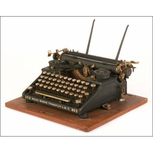 Merz-Werke typewriter no. 3. 1926