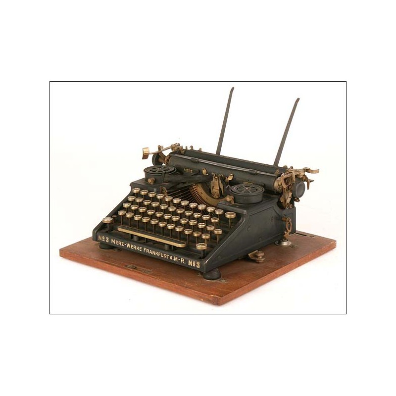 Merz-Werke typewriter no. 3. 1926