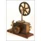 Telegraph - morse station. Germany 1895