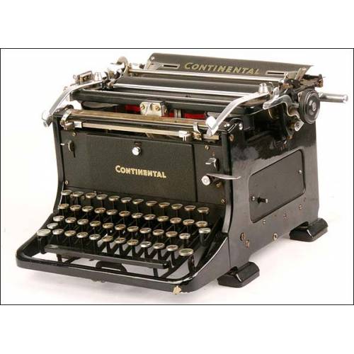 Máquina de escribir Continental. 1935