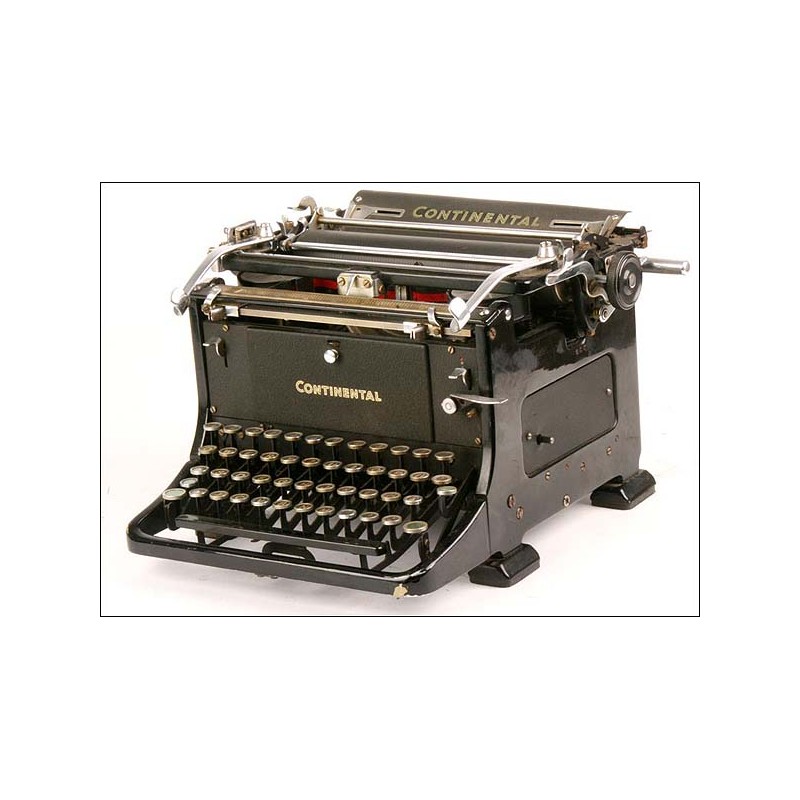 Máquina de escribir Continental. 1935