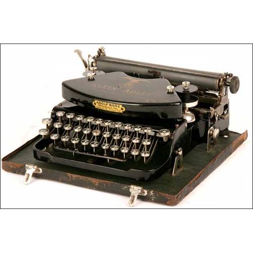 Máquina de escribir Klein-Adler. 1905