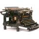 Antigua máquina de escribir Continental. 1917