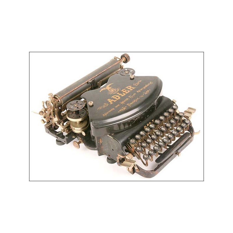 Máquina de escribir Adler. 1905