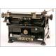 Máquina de escribir Invicta. 1915