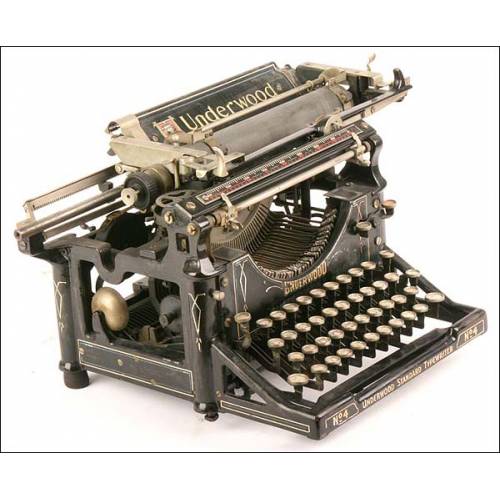Rare Underwood No. 4. 1910