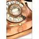 Copper telephone. Copper telephone. 50's. Perfect working order